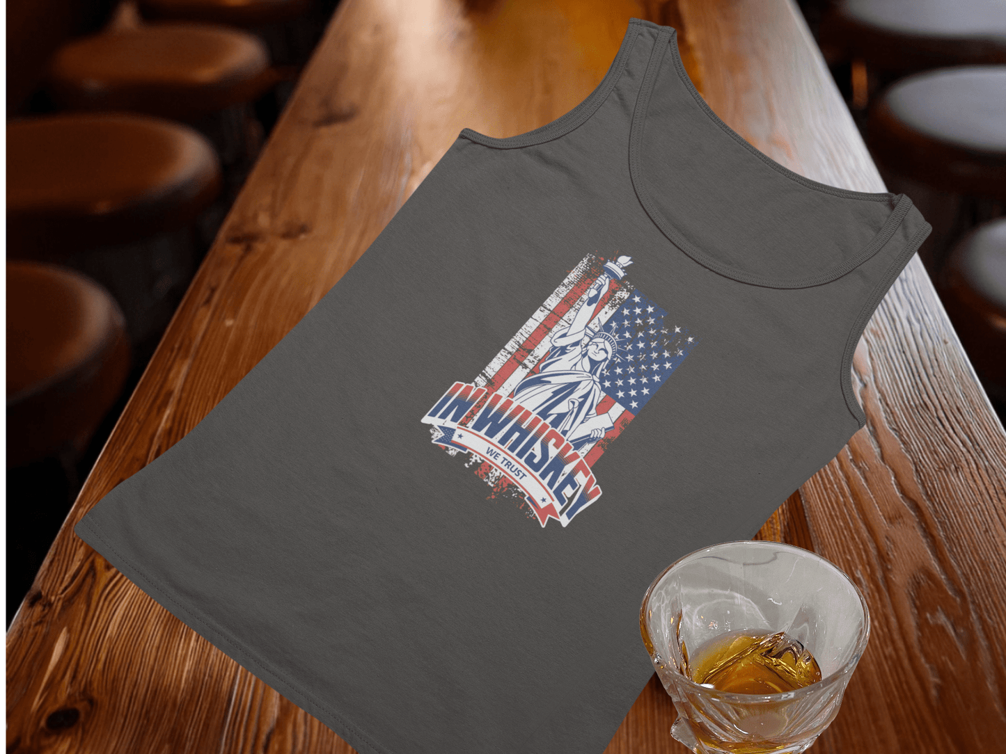 Freedom - in Whiskey We Trust Tank Top