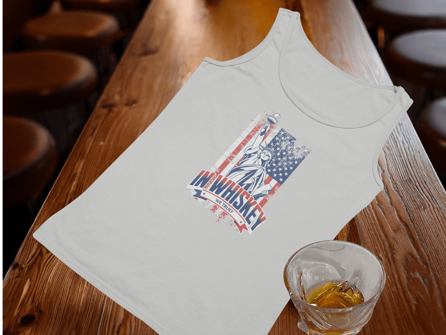 Freedom - in Whiskey We Trust Tank Top