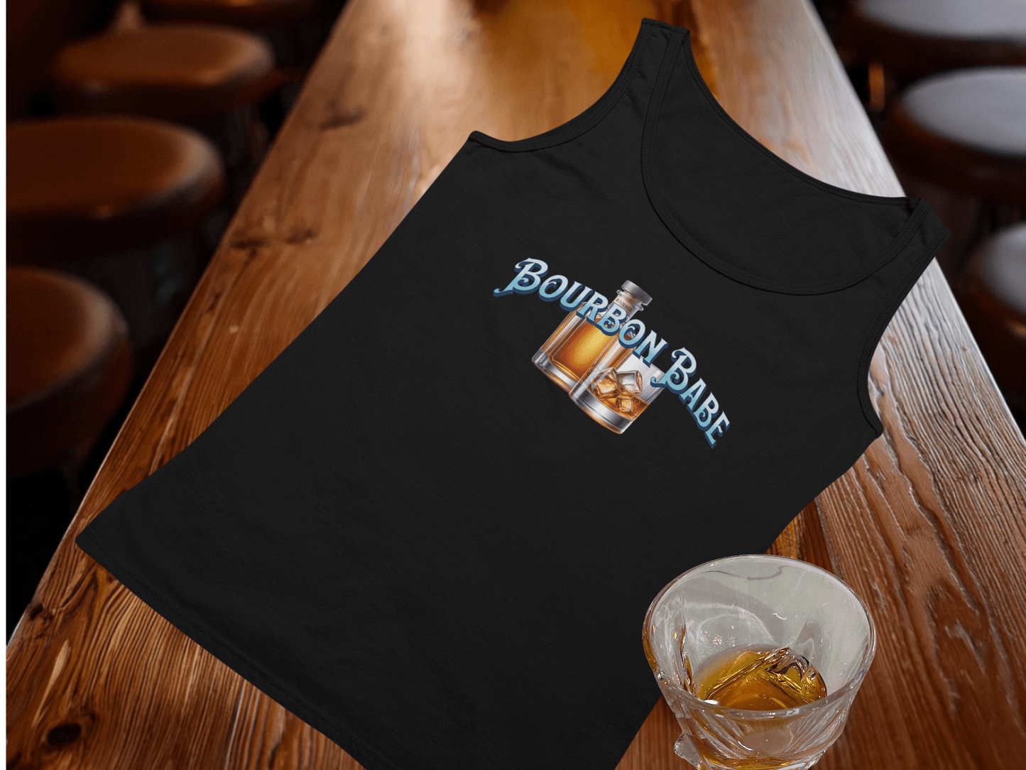 Bourbon Babe Bottle Tank Top
