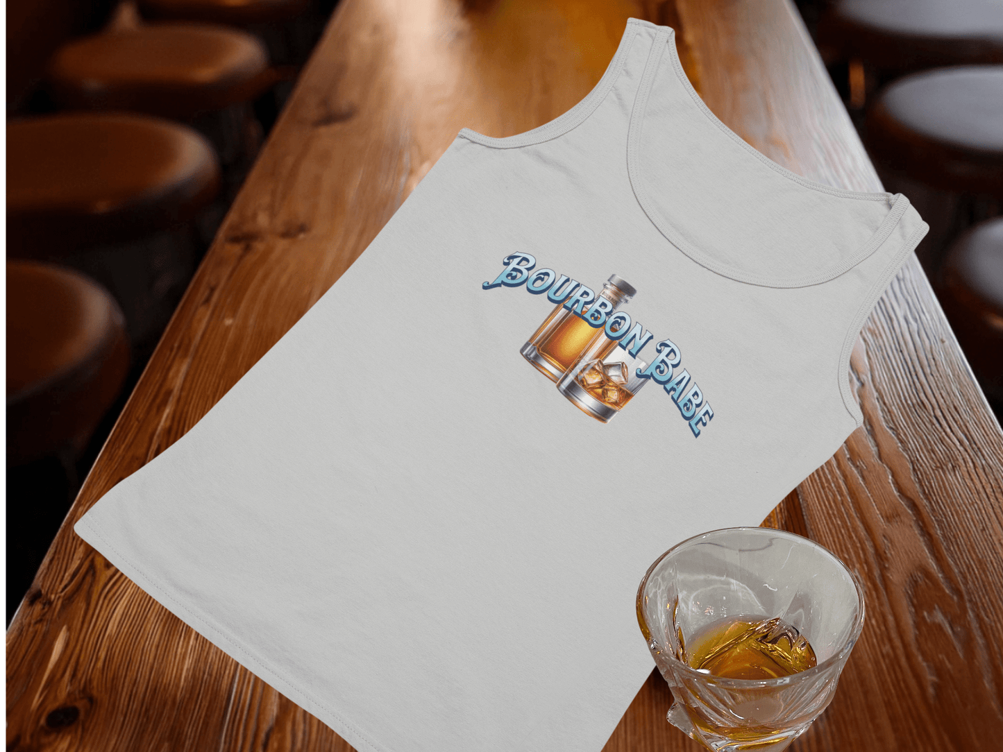 Bourbon Babe Bottle Tank Top