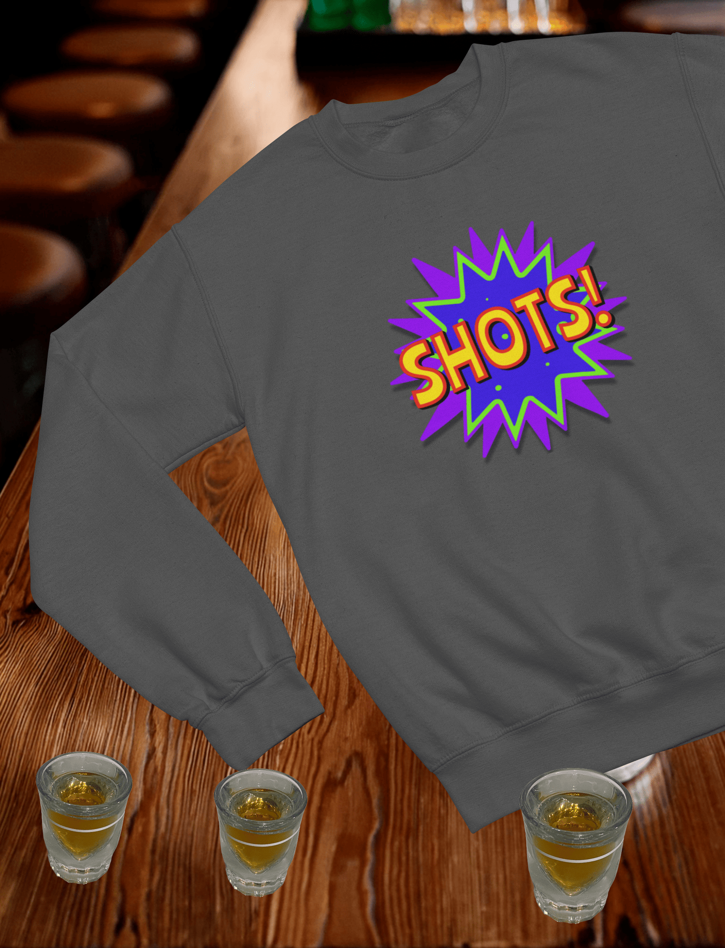 Shots! Crewneck Sweatshirt