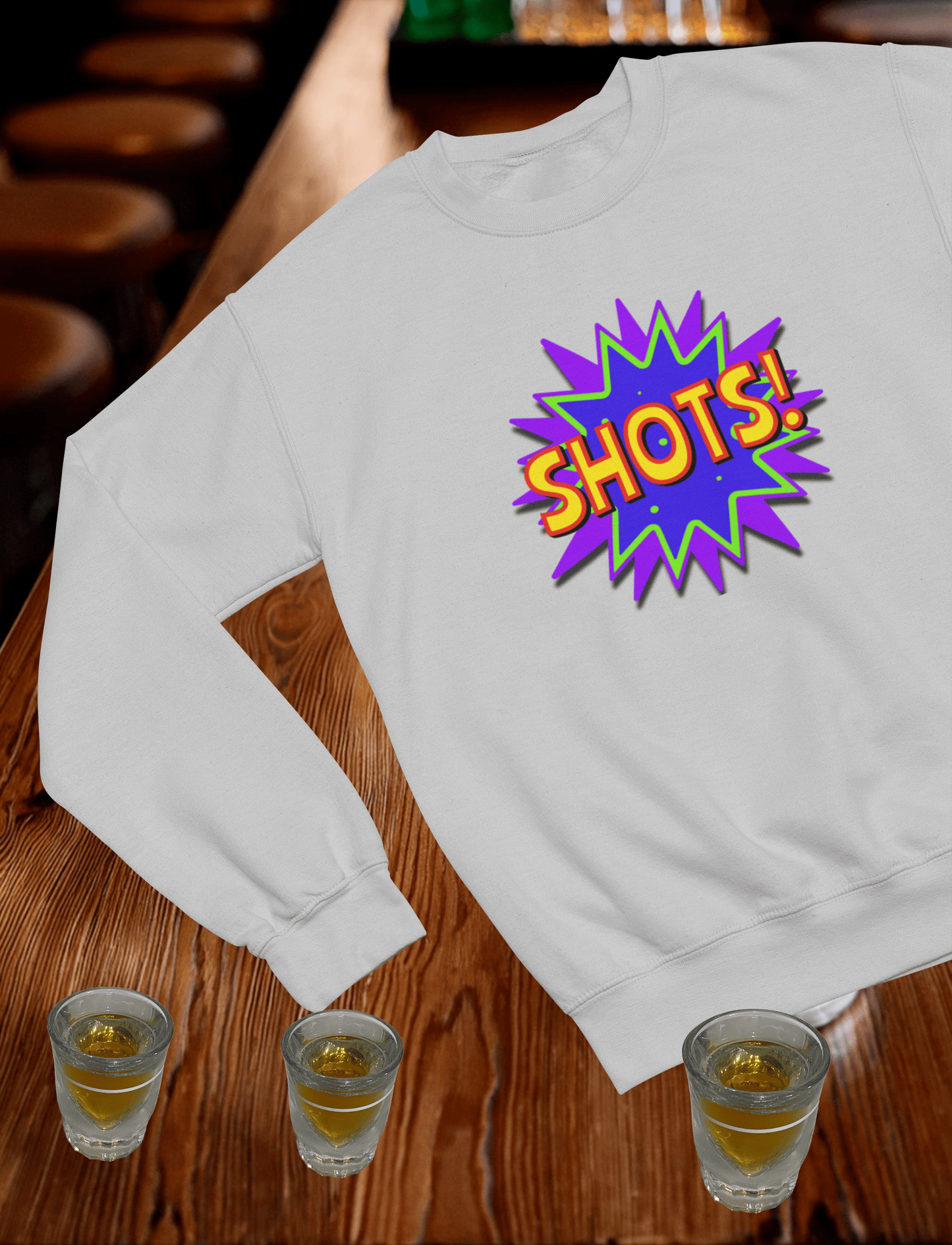 Shots! Crewneck Sweatshirt