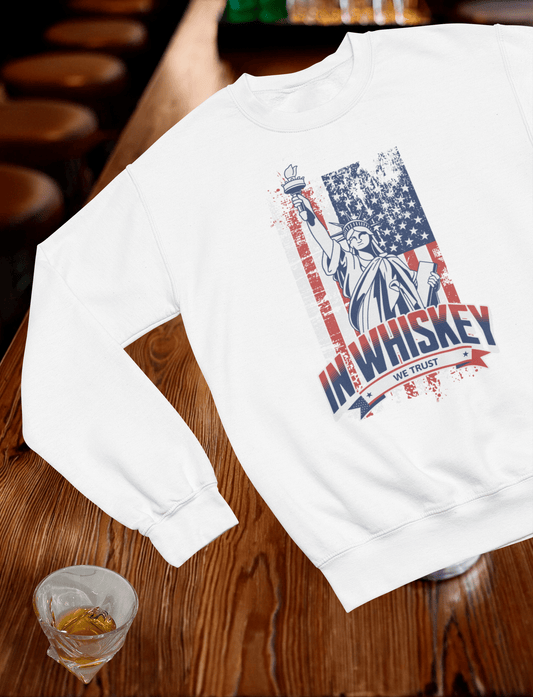 Freedom - in Whiskey We Trust Crewneck Sweatshirt