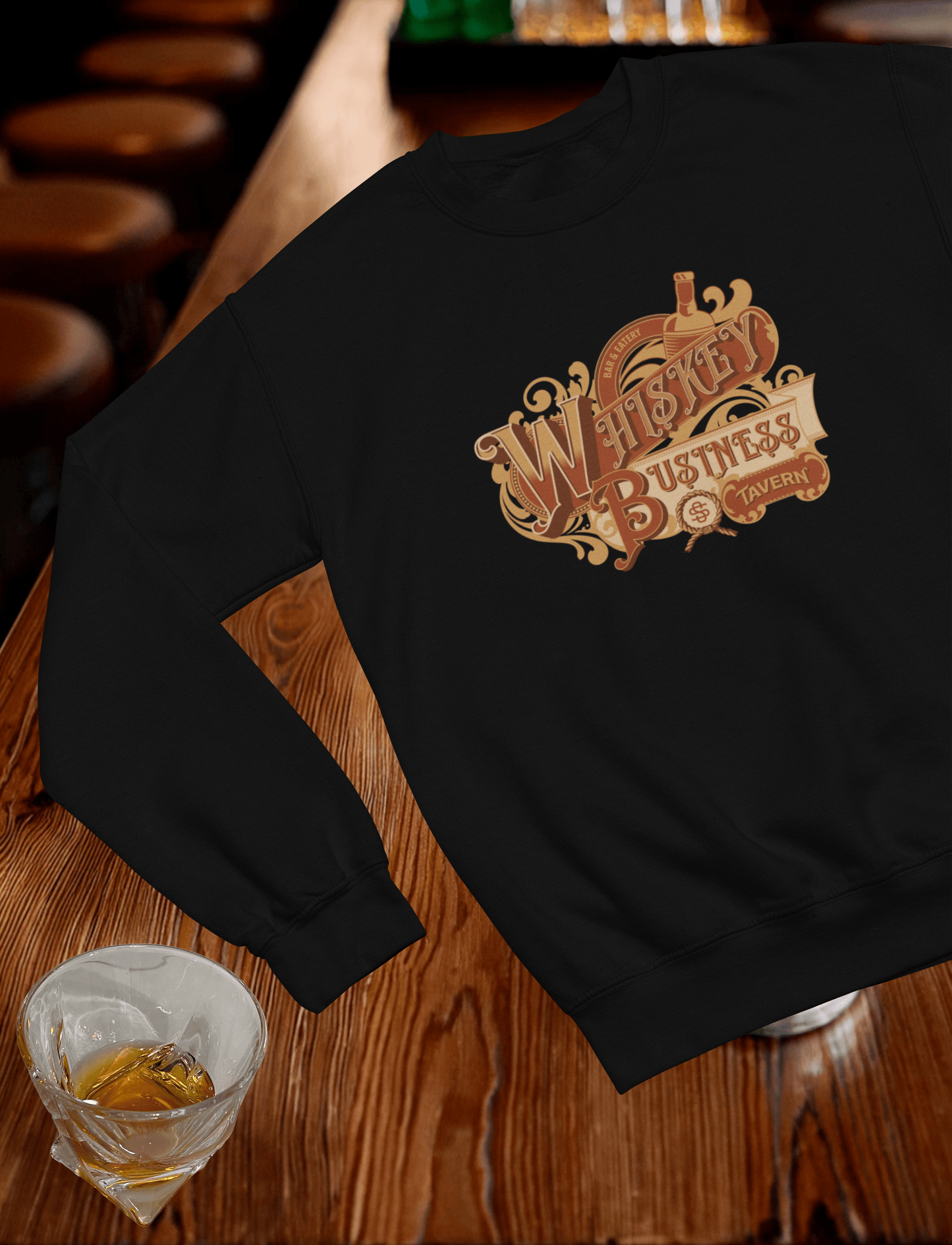 Whiskey Business Crewneck Sweatshirt