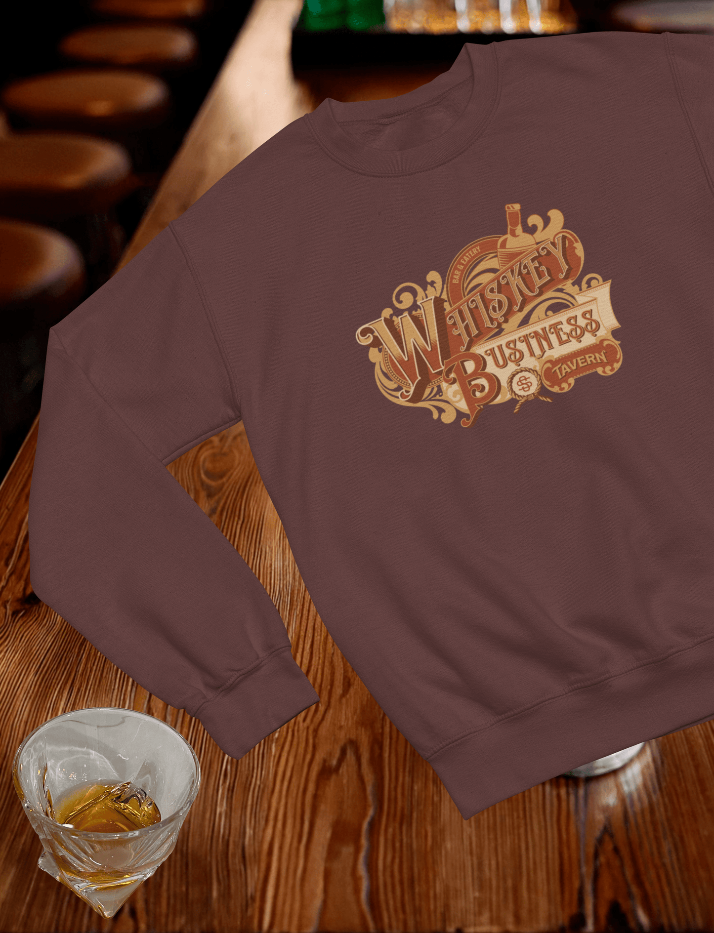 Whiskey Business Crewneck Sweatshirt