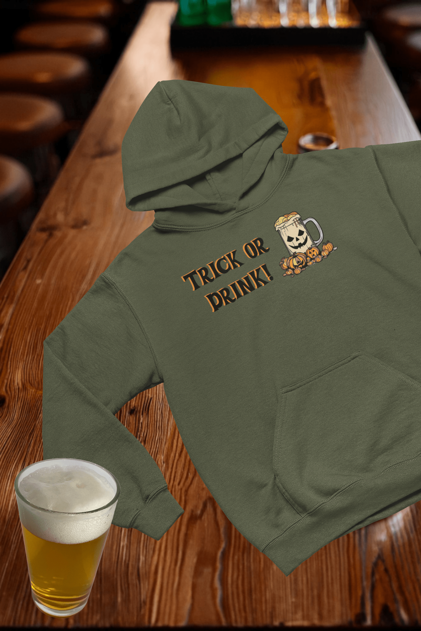 Trick or Drink - Hooded Sweatshirt