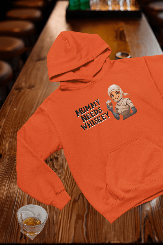 Mummy needs Whiskey - Hooded Sweatshirt