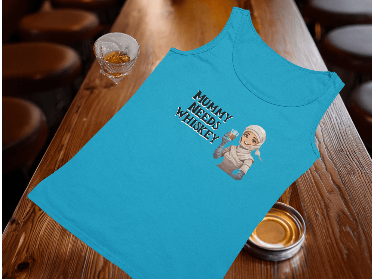 Mummy Needs Whiskey Tank Top