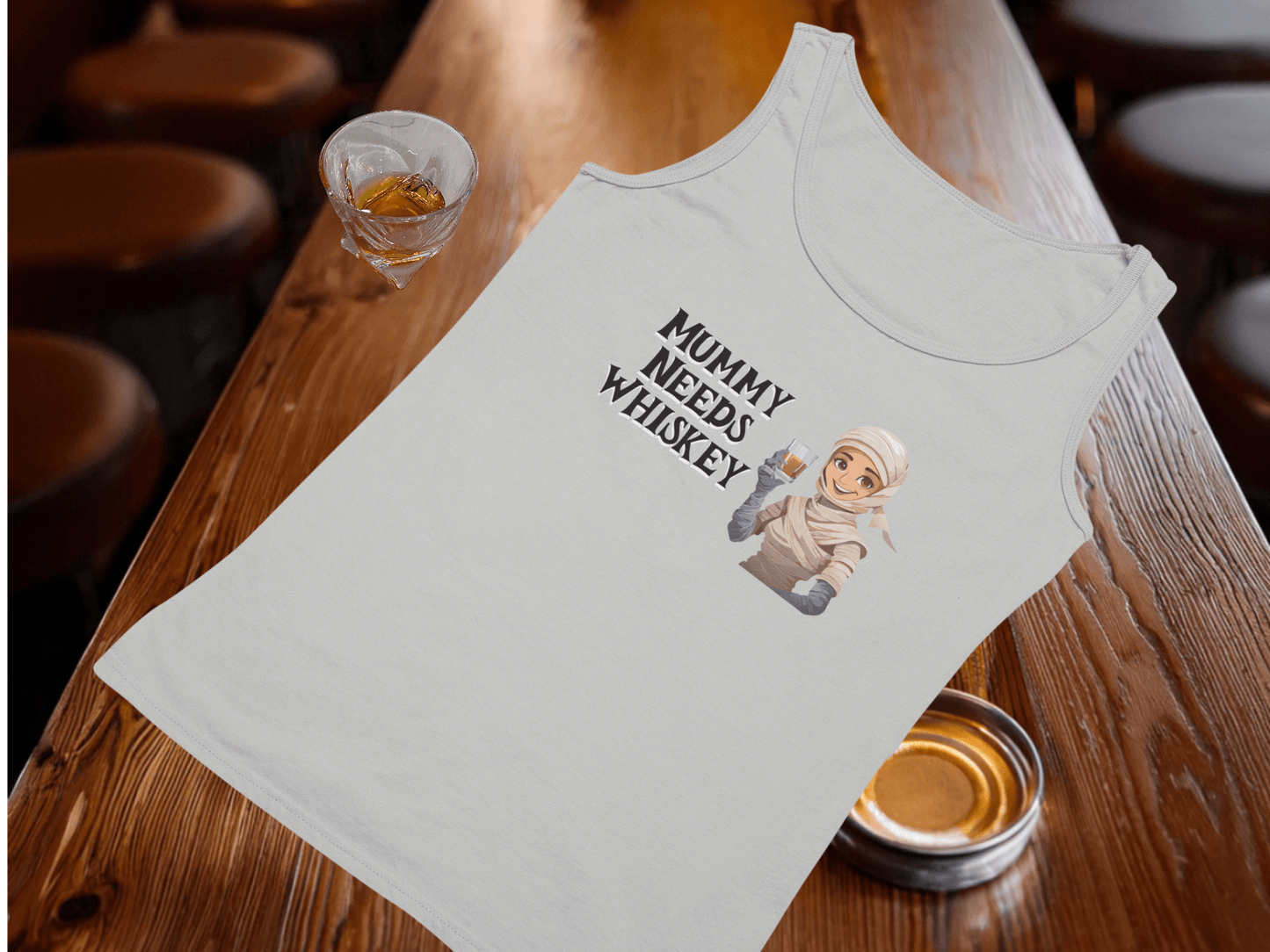 Mummy Needs Whiskey Tank Top