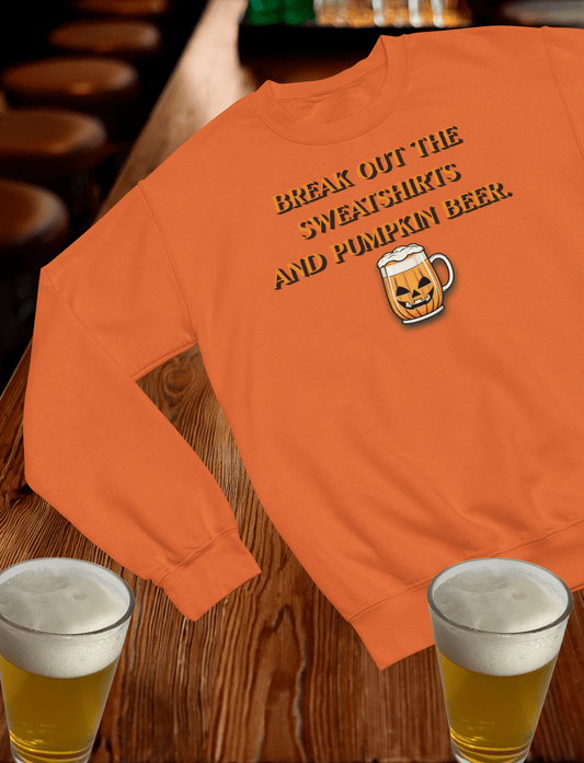 Pumpkin Beer Crewneck Sweatshirt