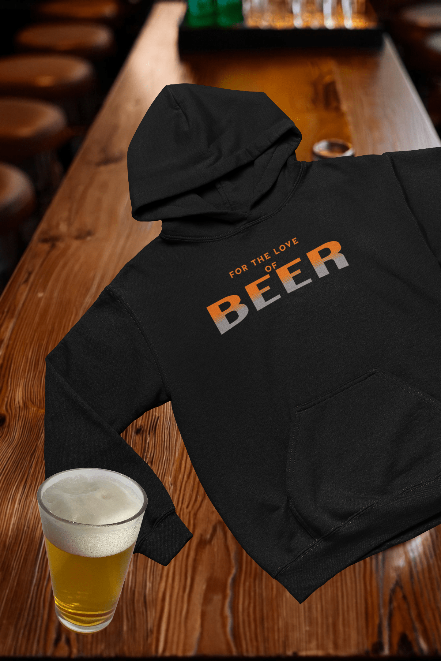 For the Love of Beer Hooded Sweatshirt