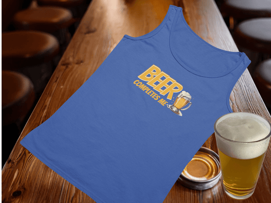 Beer Completes Me Tank Top