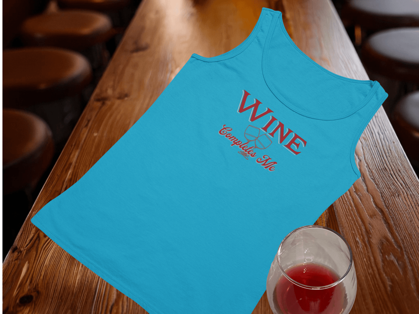 Wine Completes Me Tank Top