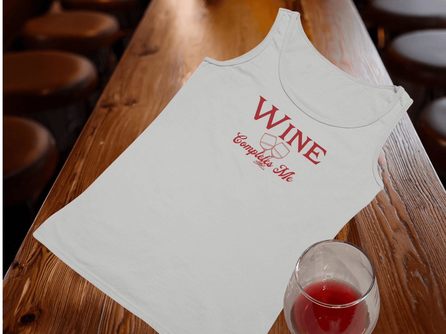 Wine Completes Me Tank Top