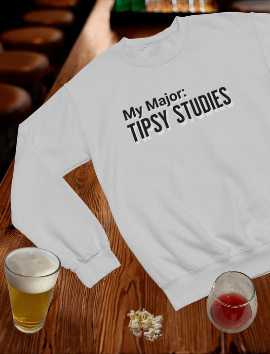 My Major: Tipsy Studies Crewneck Sweatshirt
