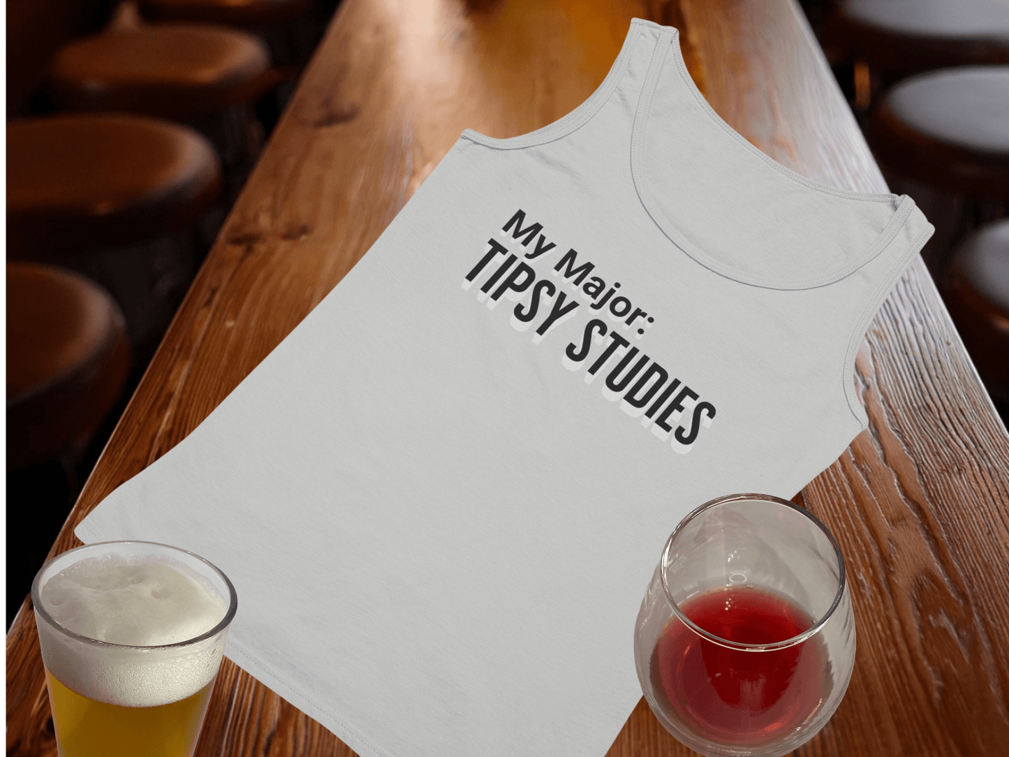 My Major: Tipsy Studies Tank Top