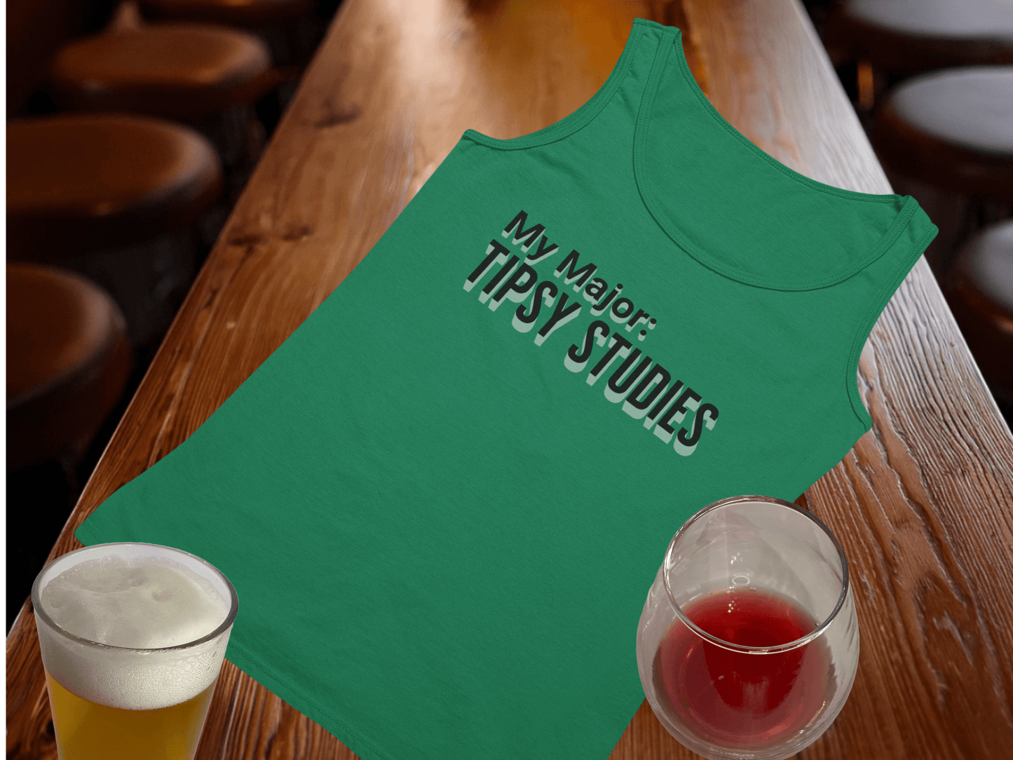 My Major: Tipsy Studies Tank Top