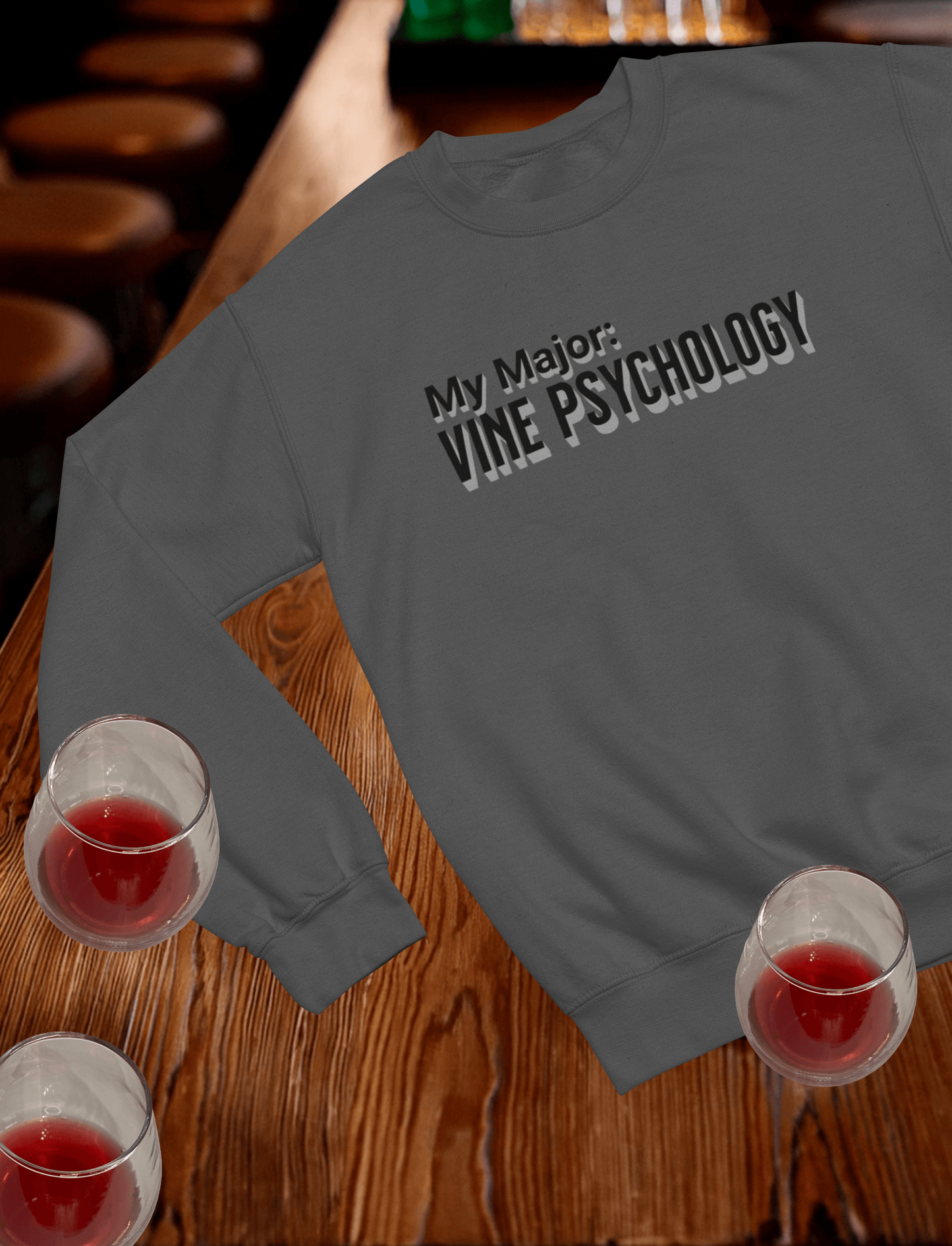 My Major: Vine Psychology Crewneck Sweatshirt