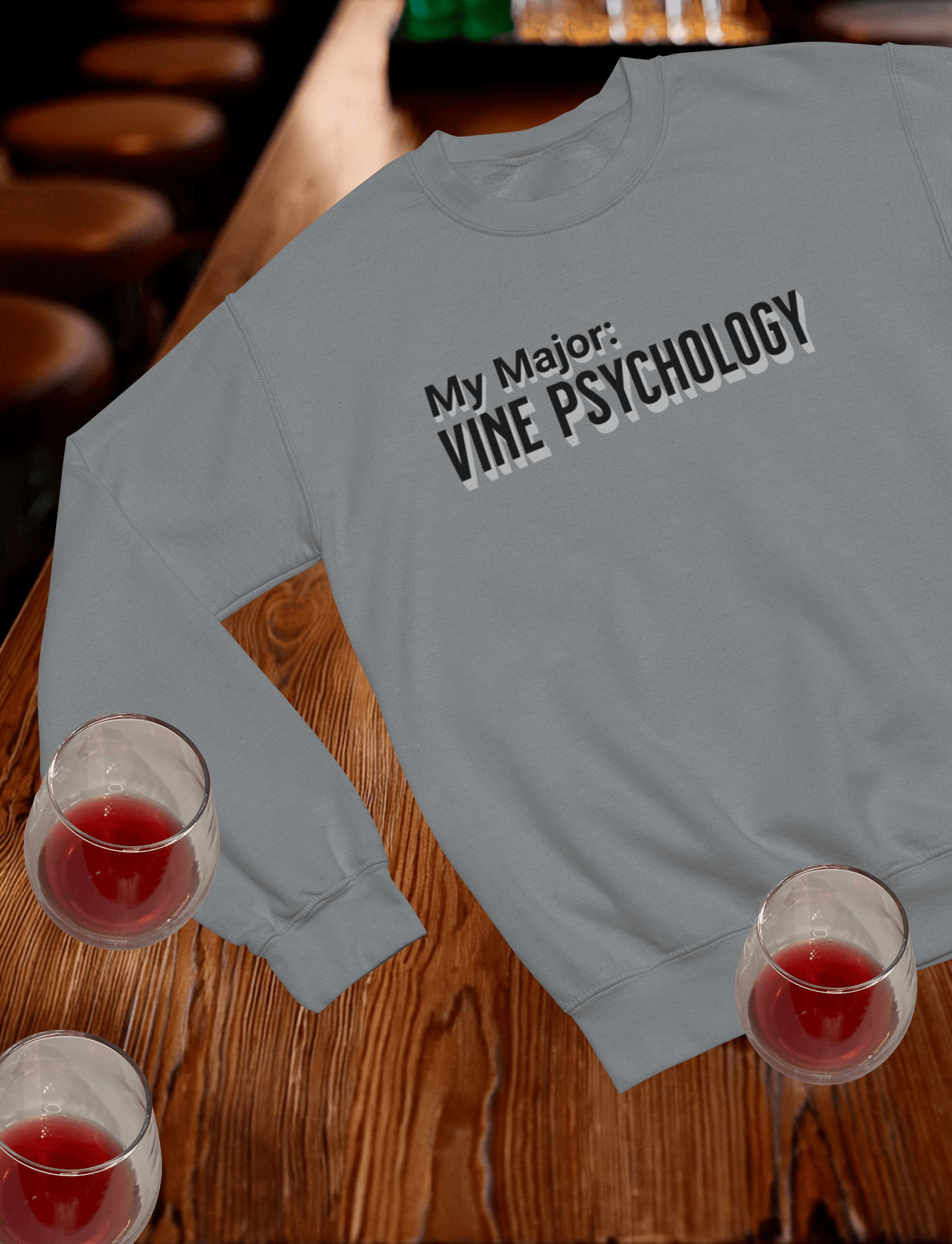 My Major: Vine Psychology Crewneck Sweatshirt