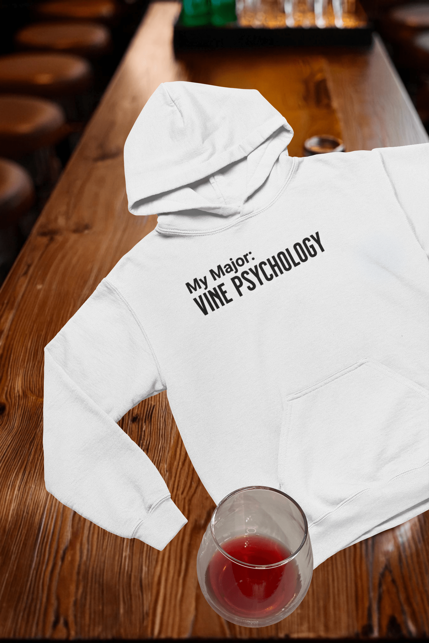 My Major: Vine Psychology Hooded Sweatshirt