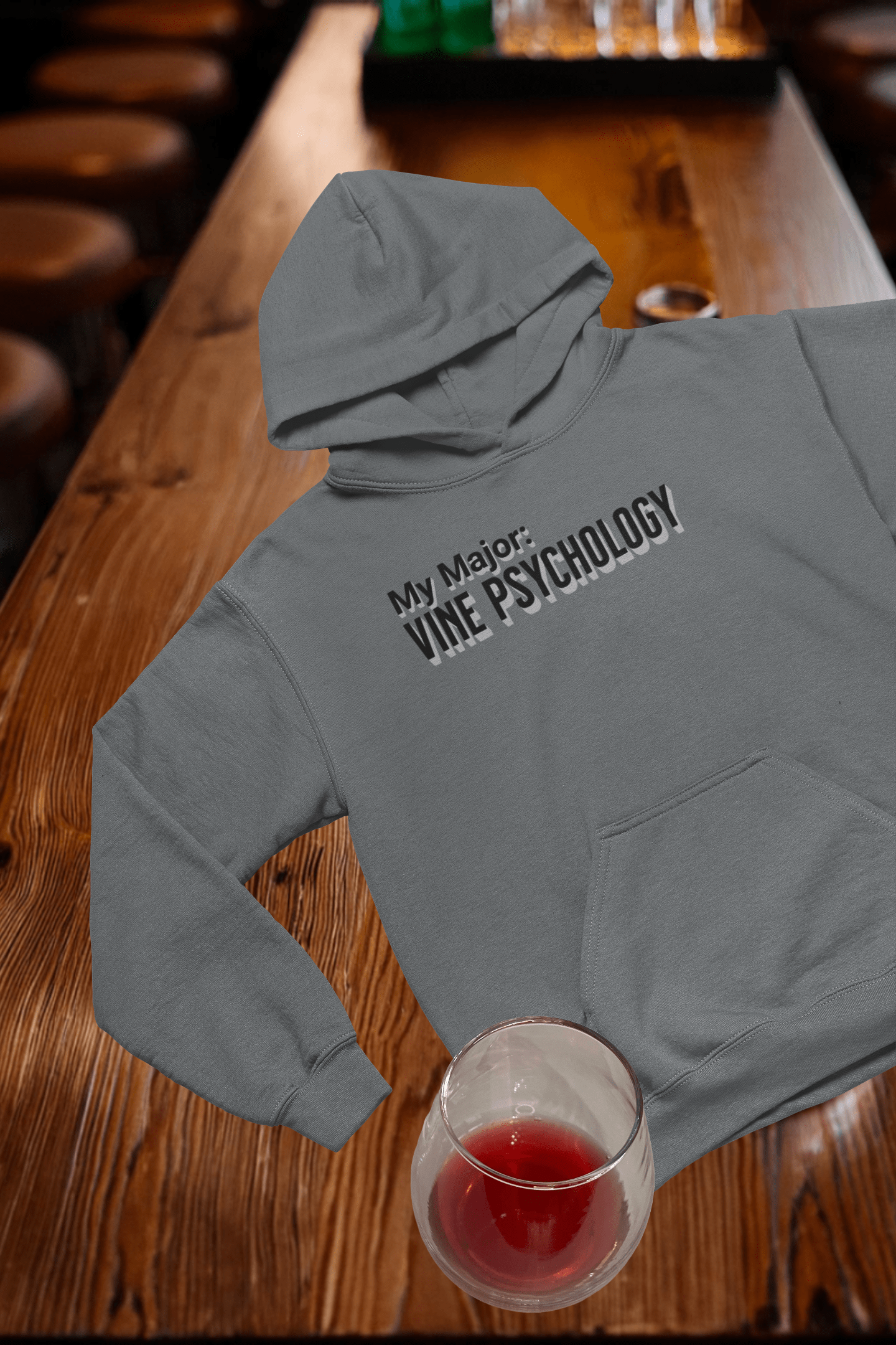 My Major: Vine Psychology Hooded Sweatshirt