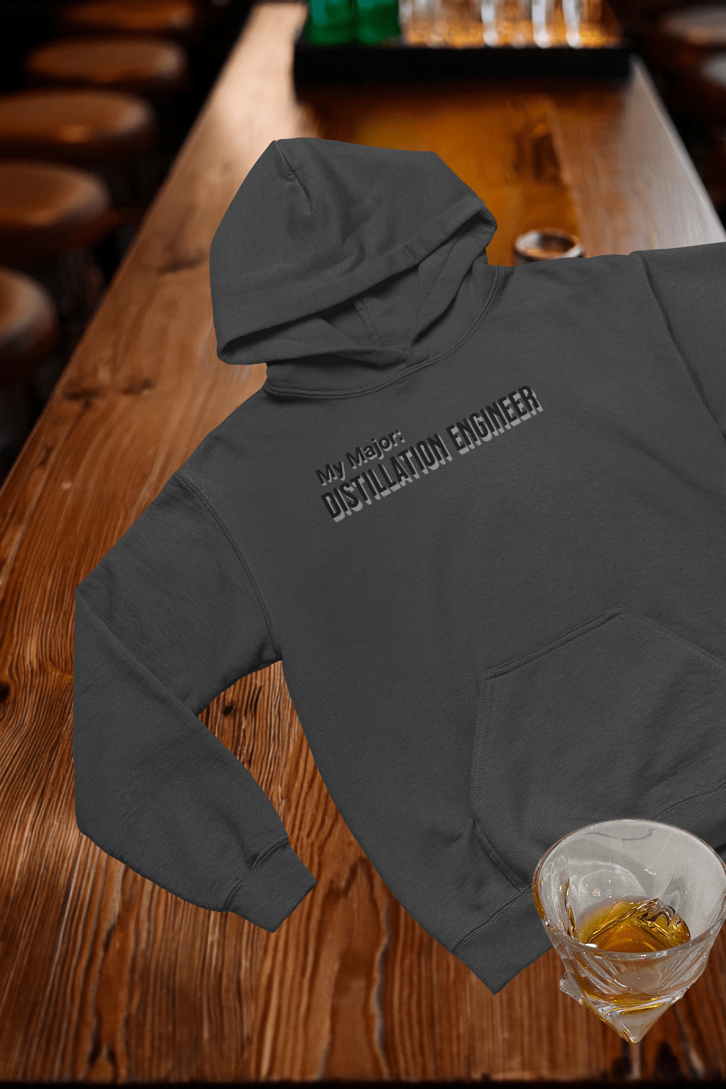 My Major: Distillation Engineer Hooded Sweatshirt