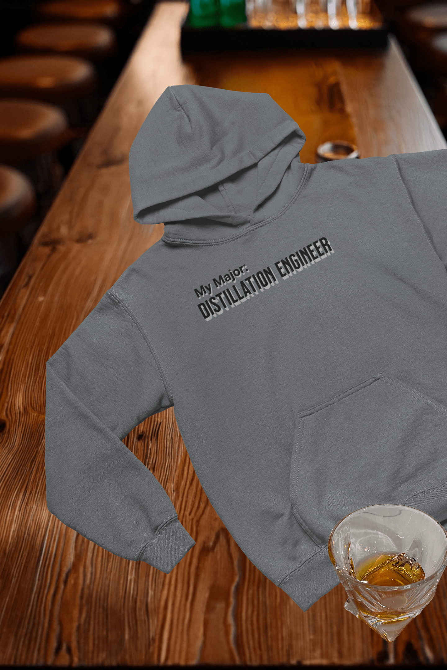 My Major: Distillation Engineer Hooded Sweatshirt