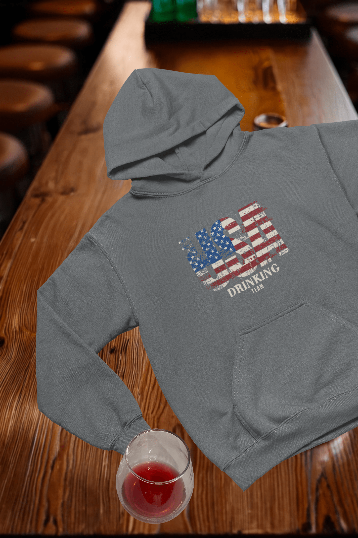 USA Drinking Team Hooded Sweatshirt