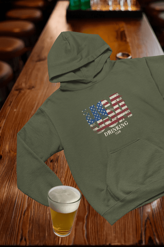 USA Drinking Team Hooded Sweatshirt