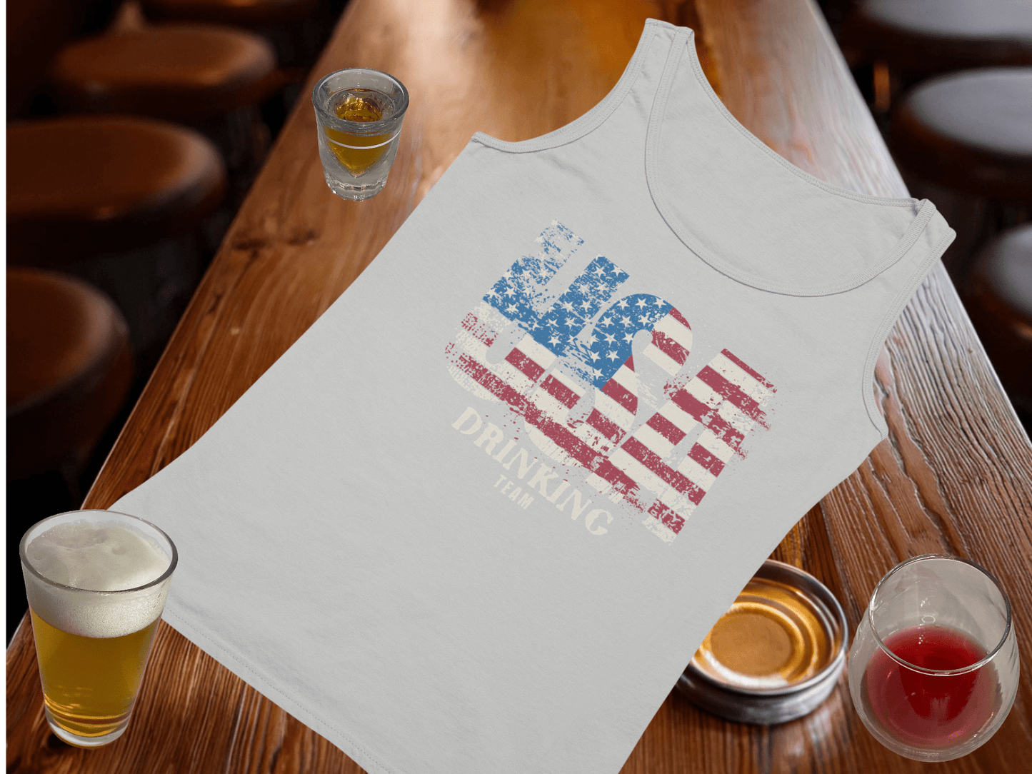 USA Drinking Team Tank Top
