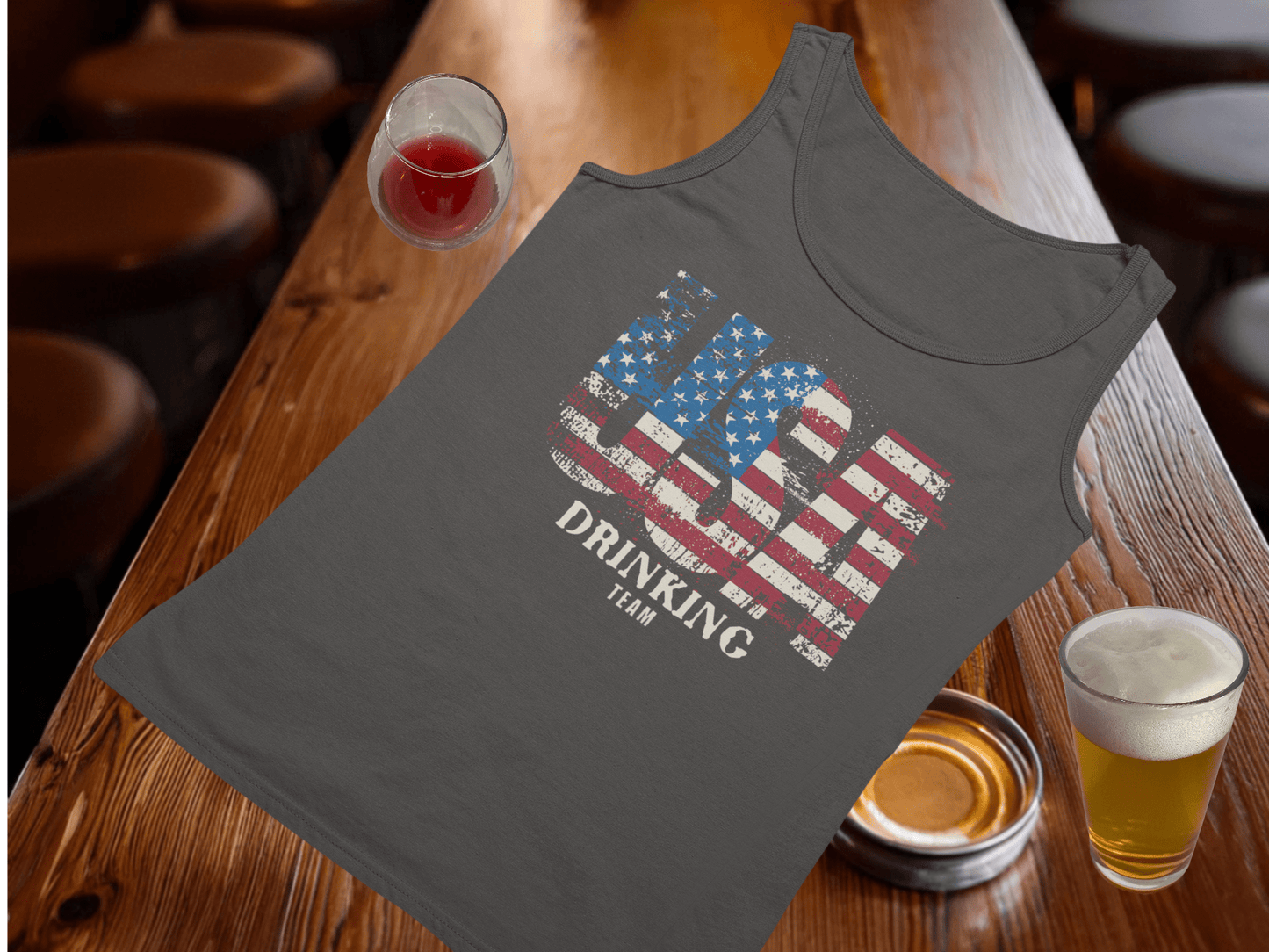USA Drinking Team Tank Top