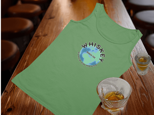 Whiskey Makes the World Go Round Tank Top
