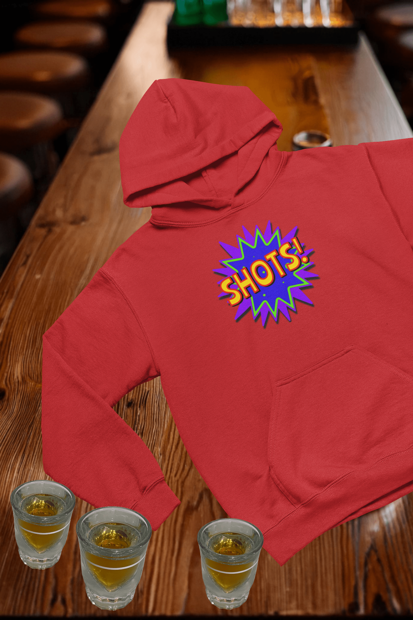Shots! Hooded Sweatshirt