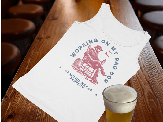 Working on My Dad Bod Tank Top