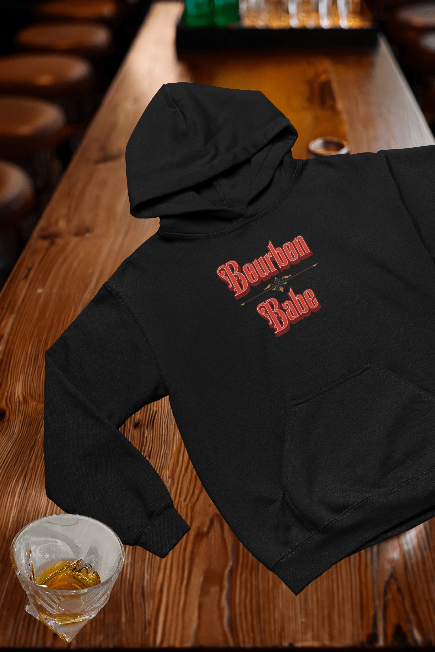 Bourbon Babe Hooded Sweatshirt