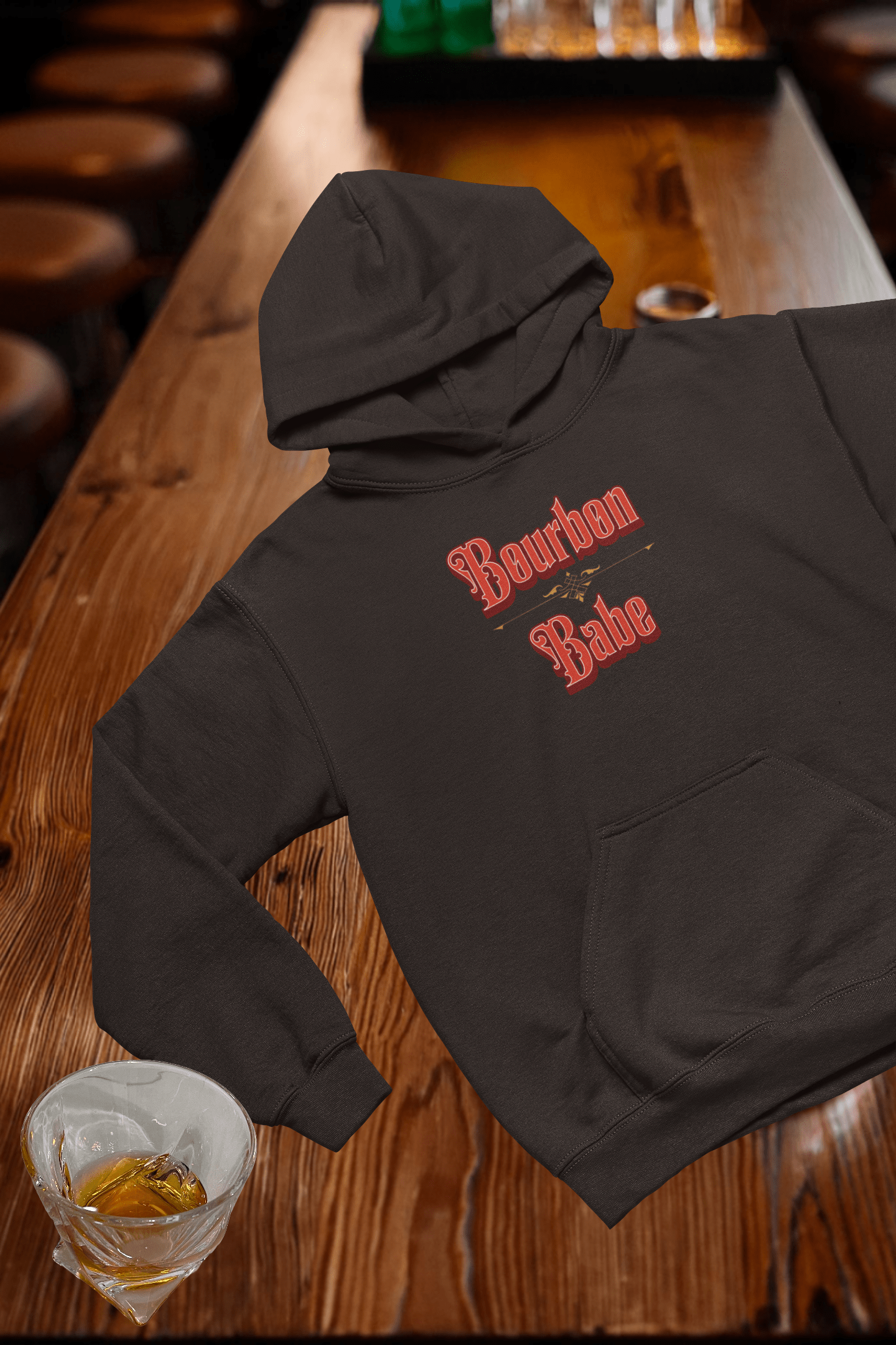 Bourbon Babe Hooded Sweatshirt