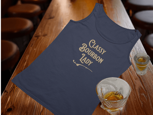 Classy Bourbon Lady Tank Top