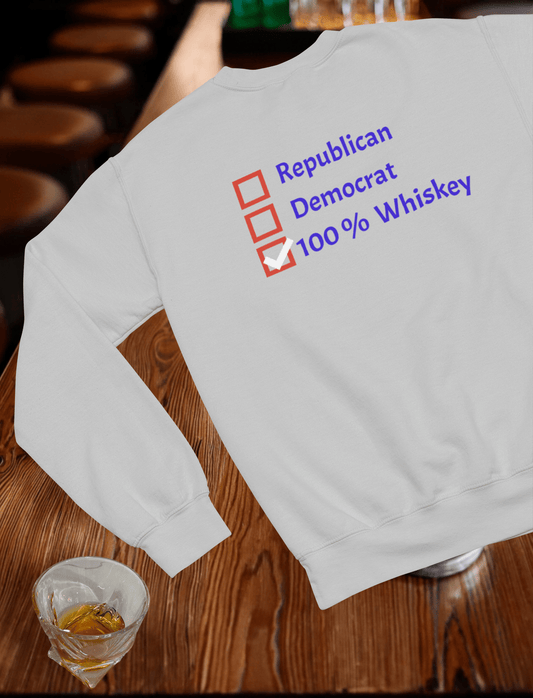 Vote Whiskey Crewneck Sweatshirt