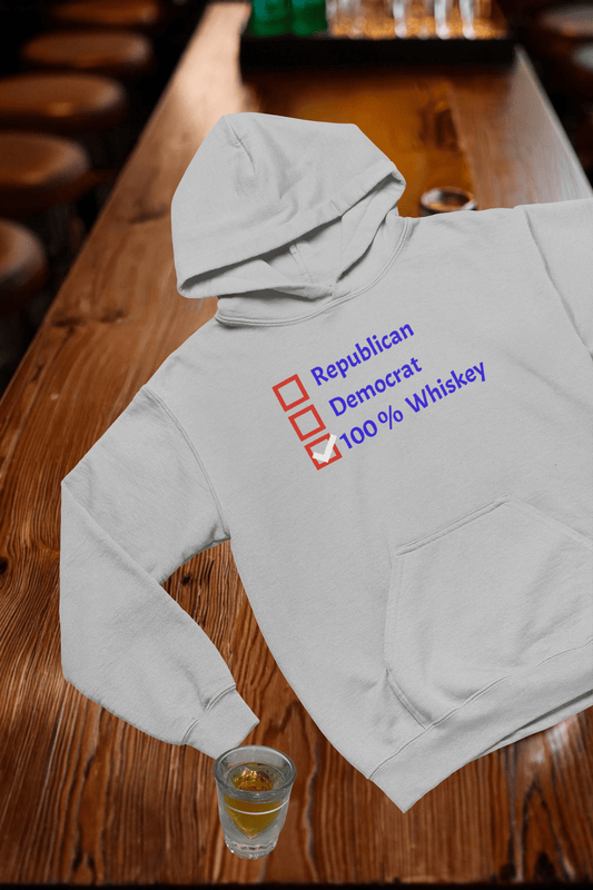 Vote Whiskey Hooded Sweatshirt