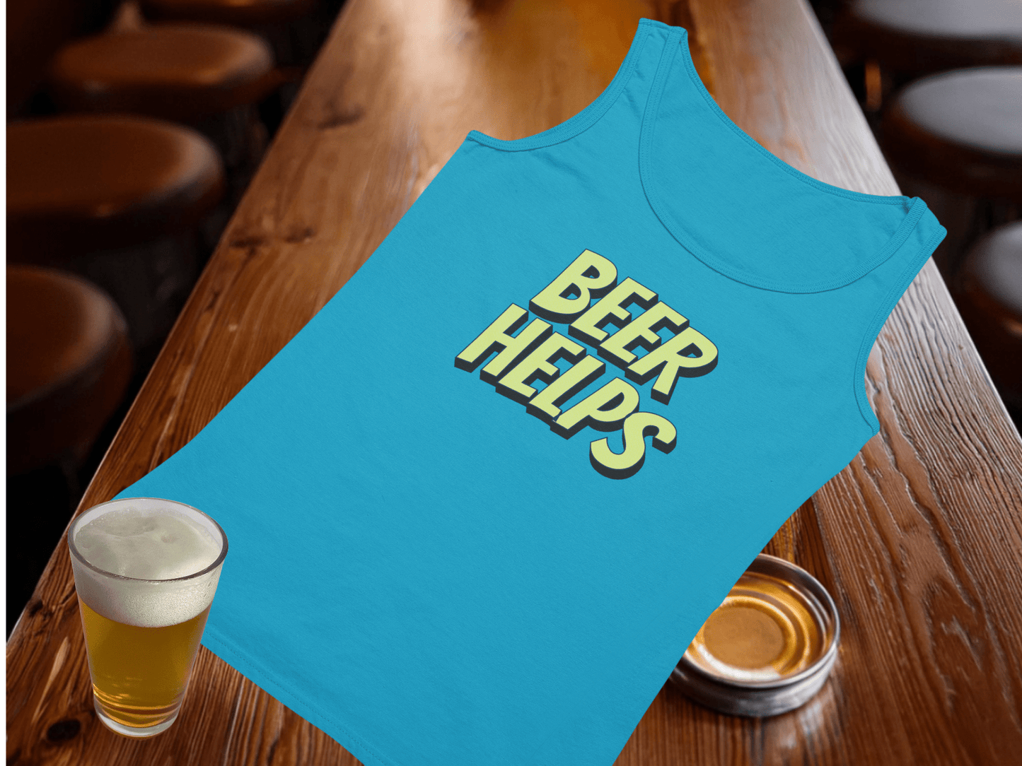 Beer Helps Tank Top