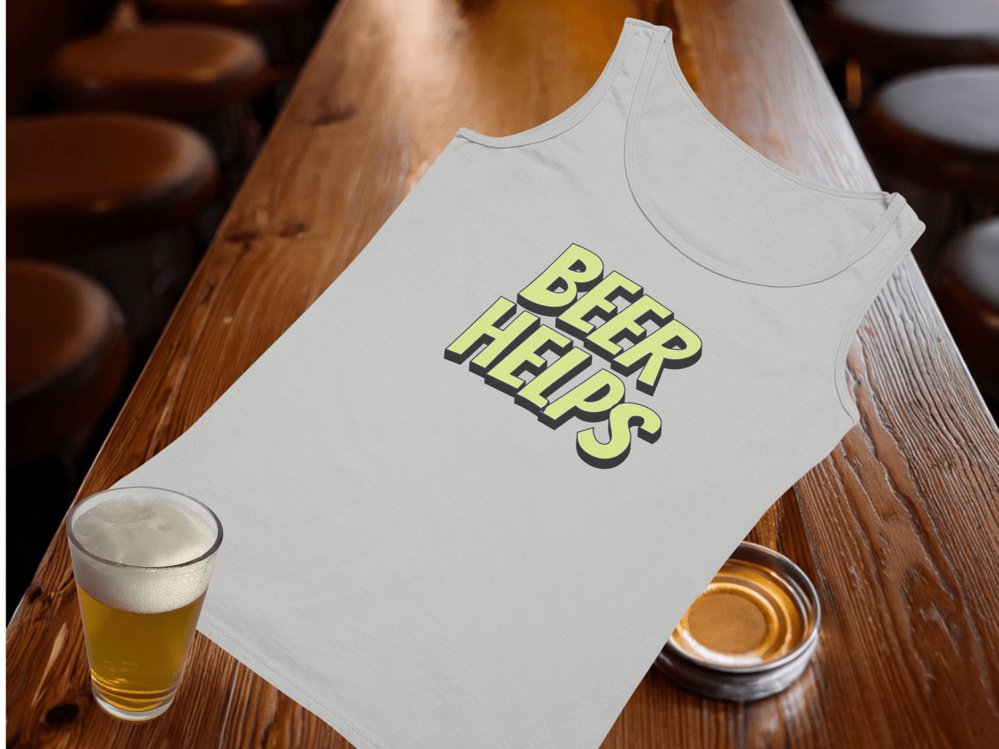 Beer Helps Tank Top
