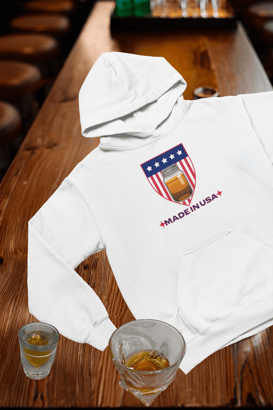 Moonshine MADE IN USA Hooded Sweatshirt
