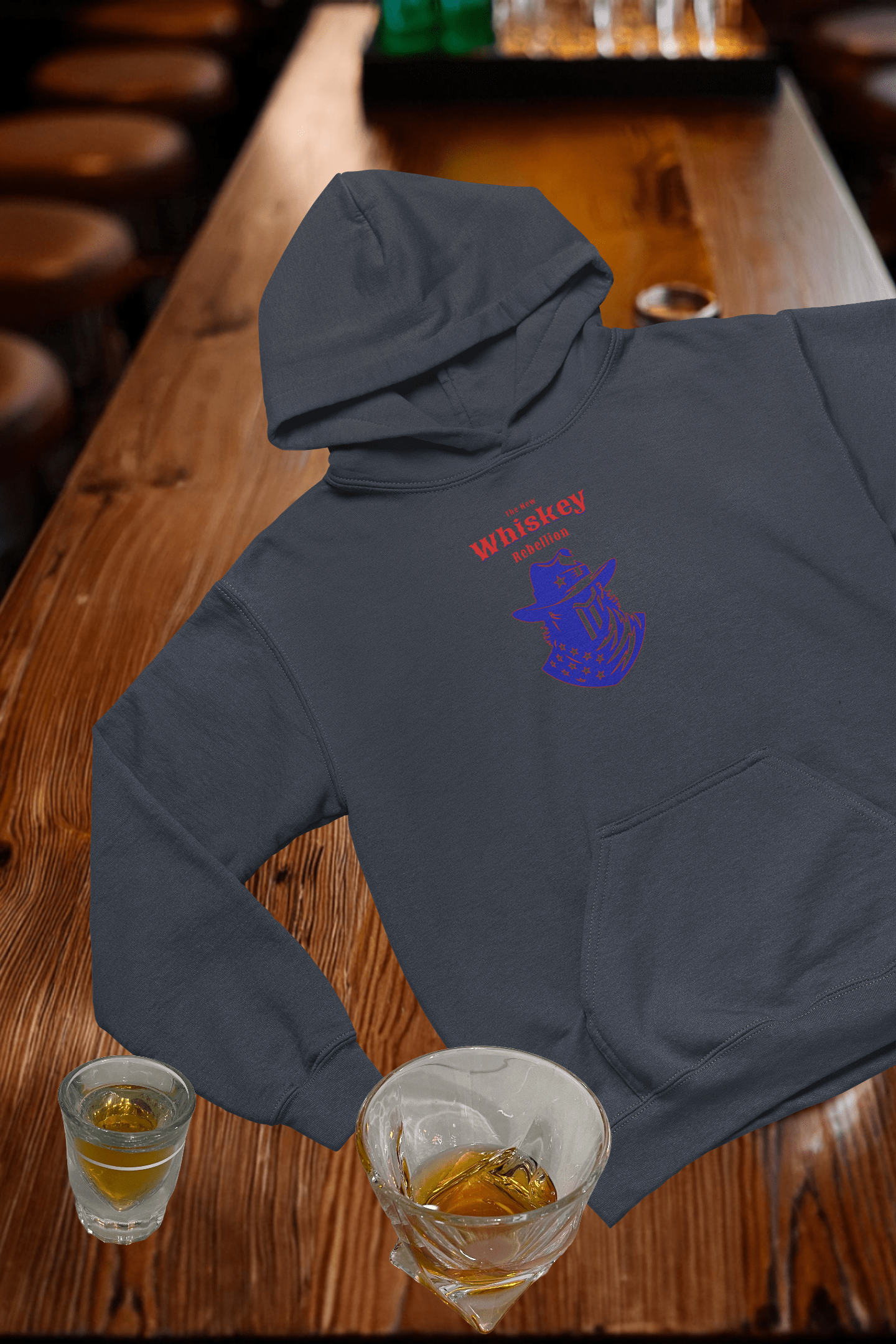 New Whiskey Rebellion Hooded Sweatshirt