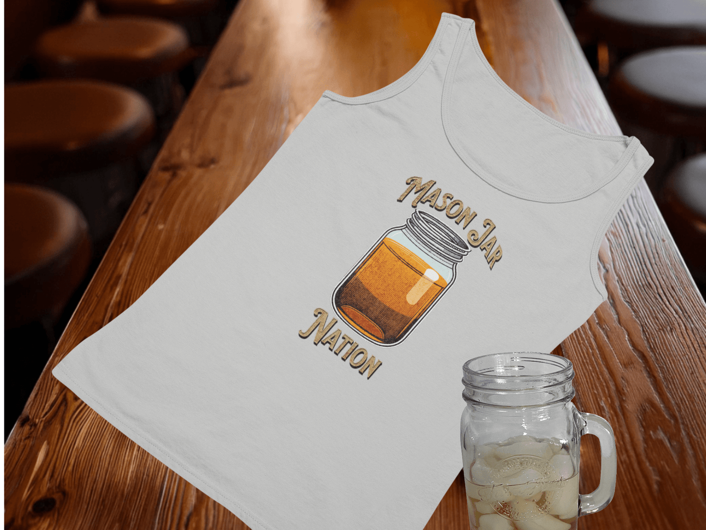 Mason Jar Nation Tank Top