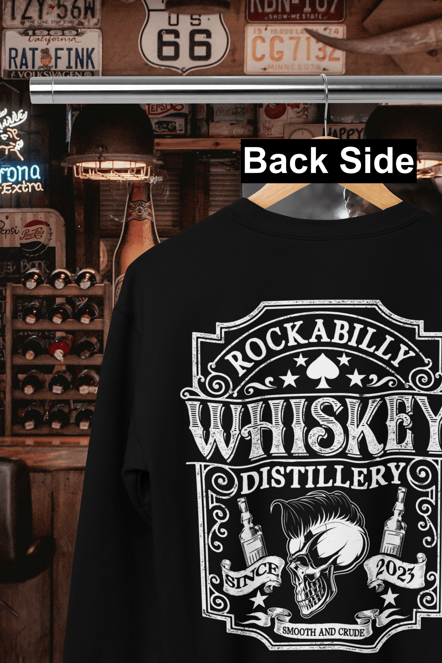 Rockabilly Whiskey Distillery Crewneck Sweatshirt