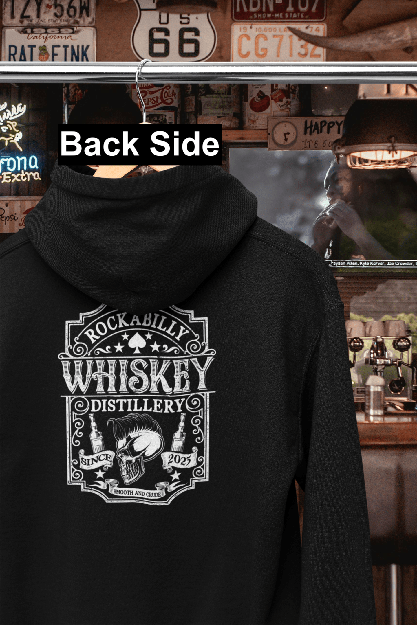Rockabilly Whiskey Distillery Hooded Sweatshirt