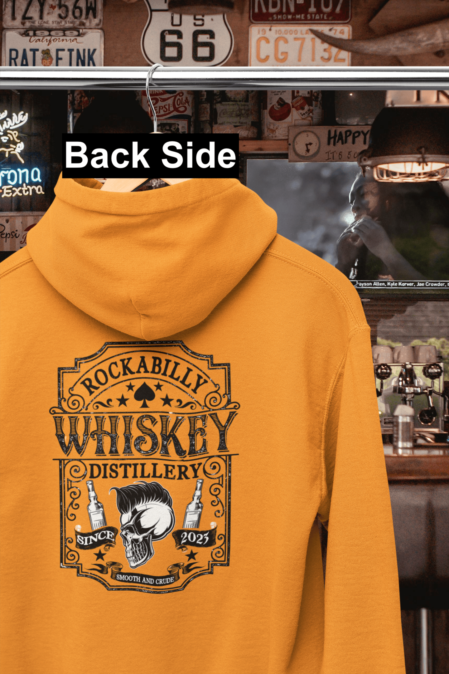 Rockabilly Whiskey Distillery Hooded Sweatshirt