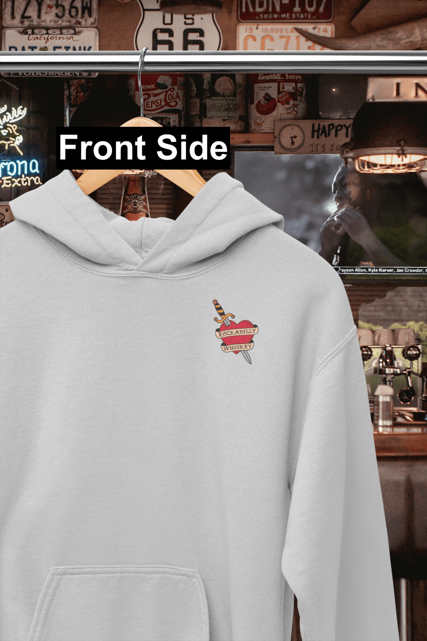 Rockabilly Whiskey Distillery Hooded Sweatshirt