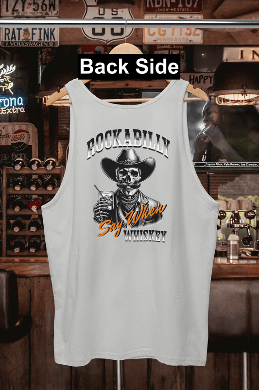 Rockabilly Say When Western Tank Top