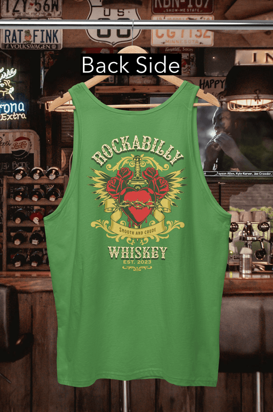 Rockabilly Heart and Dagger Tank Top